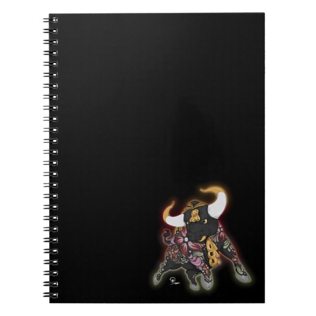 Bloc de notas Torito de Pucará Anteckningsbok (Framsidan)