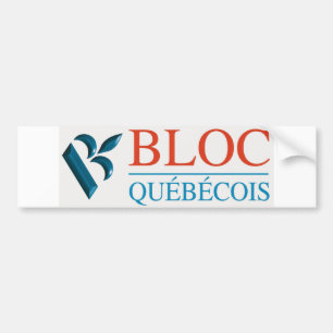 Bloc Québécois Logotyp Bildekal