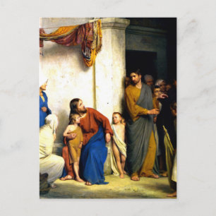 Bloch - Låt Komen för små barn komma åt mig Vykort