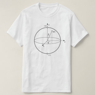 Bloch Sphere Kvantbit (Qubit) fysik/matematik Tröja