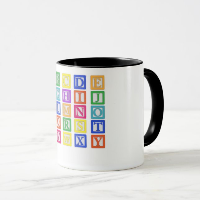 Block Brev Mugg (Framsida höger)