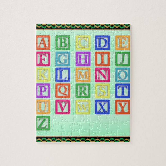 Block Brev Pussel (Vertikal)