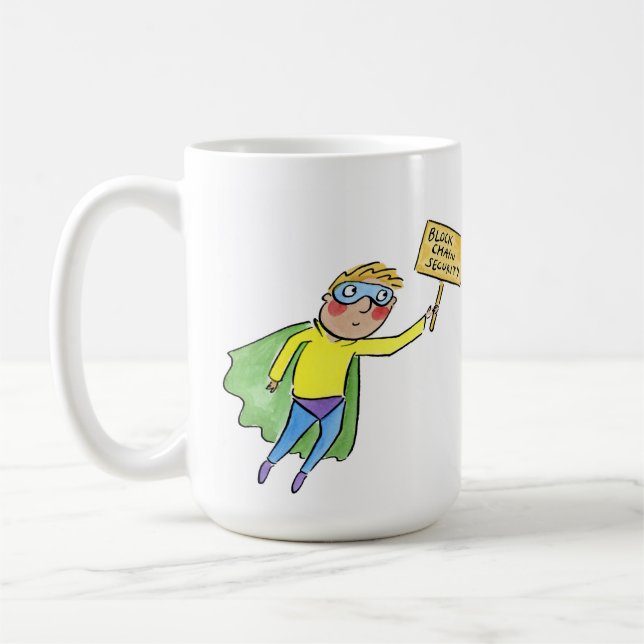 Block Chain Security Kaffemugg (Vänster)