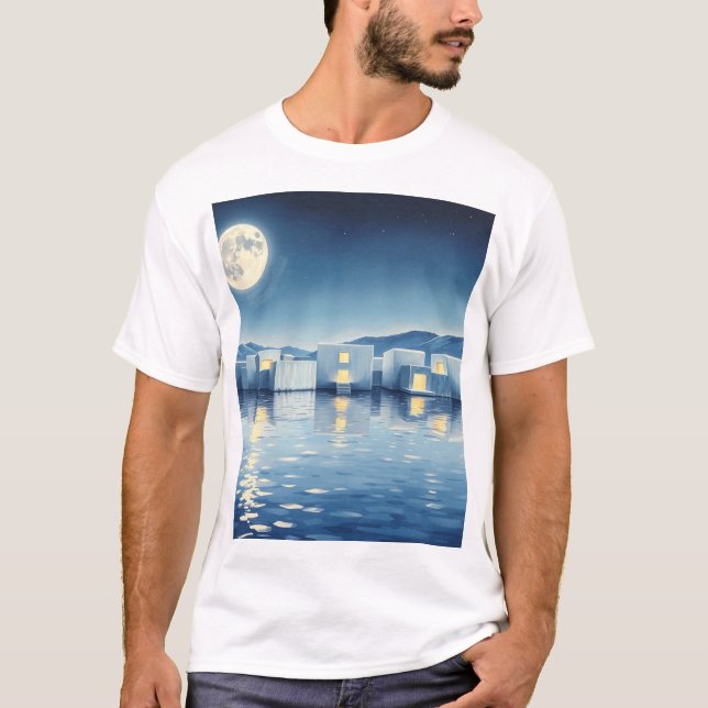 Block City Island T-Shirt (Framsida)