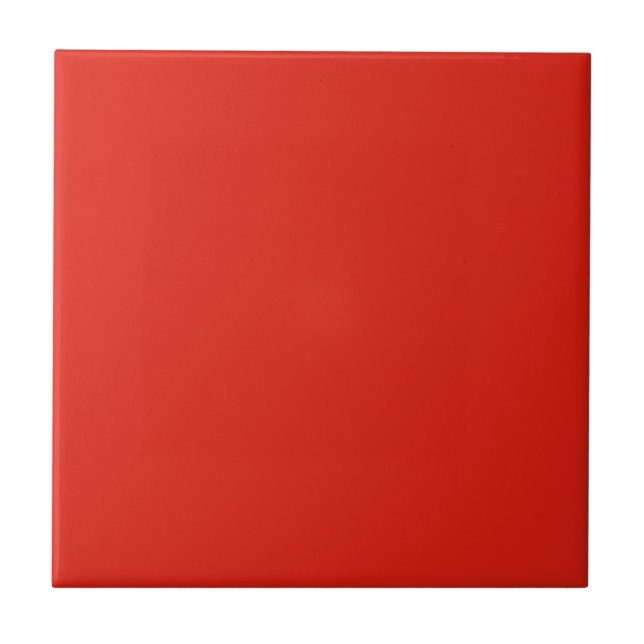 Block färg - Röd Kakelplatta (Framsidan)