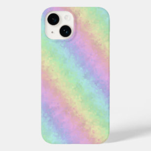 Block i Pastel Färg 3D Rainbow Art