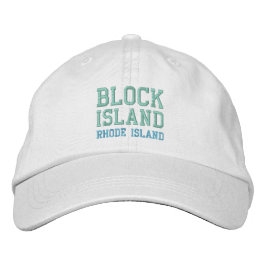 BLOCK ISLAND 1-tak Broderad Keps