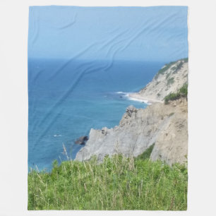 Block Island Bluffs - Block Island, Rhode island Fleecefilt