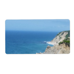 Block Island Bluffs - Block Island, Rhode island Fraktsedel