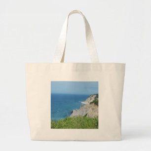 Block Island Bluffs - Block Island, Rhode island Jumbo Tygkasse