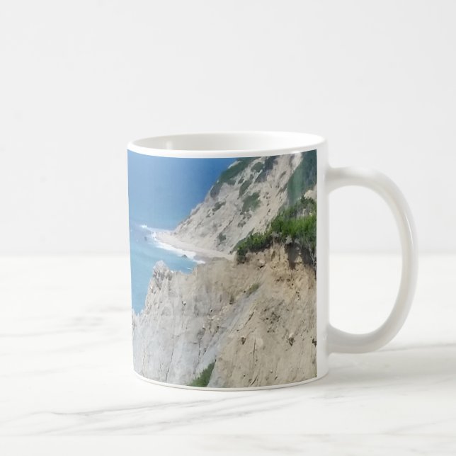 Block Island Bluffs - Block Island, Rhode island Kaffemugg (Höger)