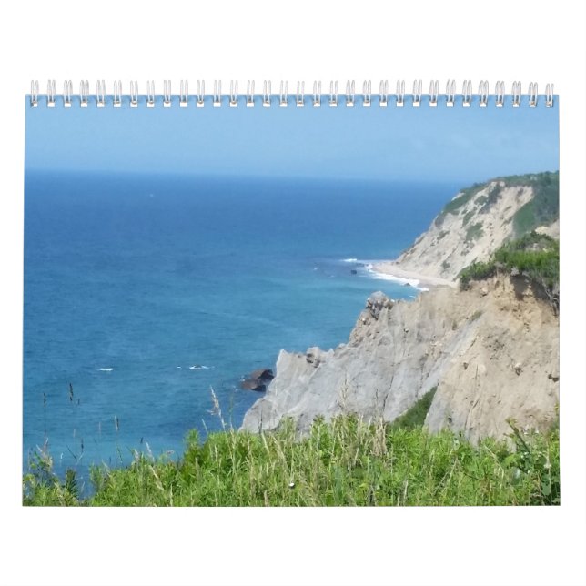 Block Island Bluffs - Block Island, Rhode island Kalender (Omslag)