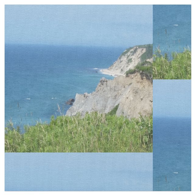 Block Island Bluffs - Block Island, Rhode island Tyg (Närbild)