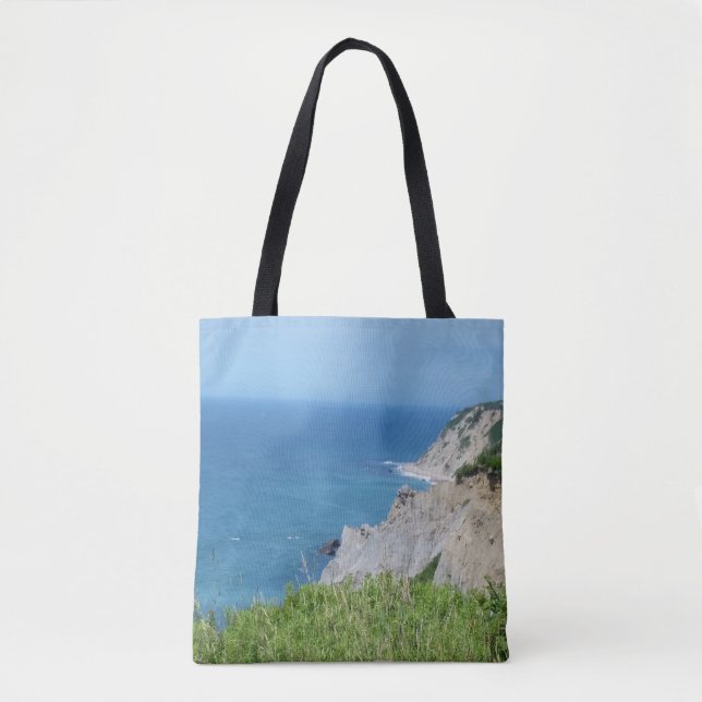 Block Island Bluffs - Block Island, Rhode island Tygkasse (Framsida)
