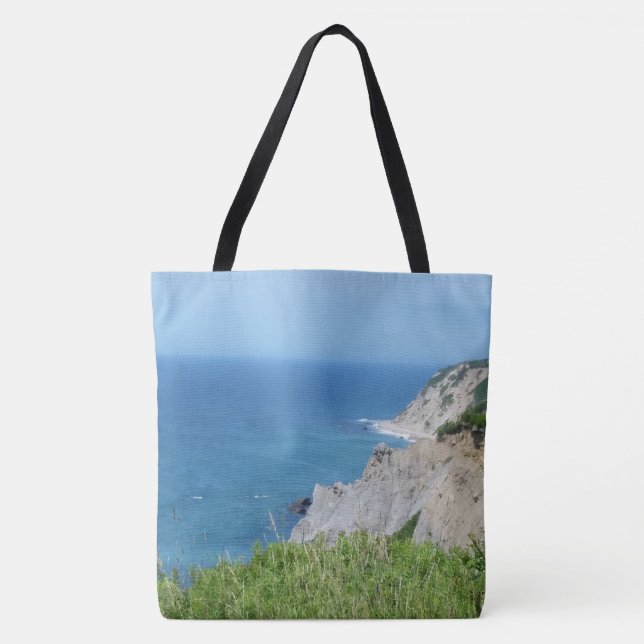 Block Island Bluffs - Block Island, Rhode island Tygkasse (Framsida)