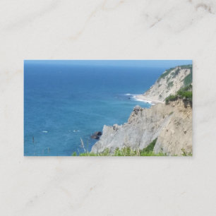 Block Island Bluffs - Block Island, Rhode Island Visitkort
