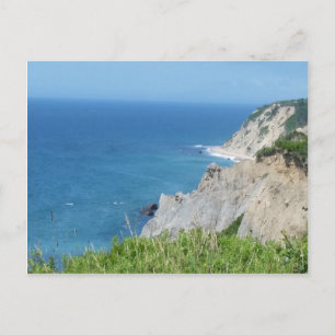 Block Island Bluffs - Block Island, Rhode island Vykort
