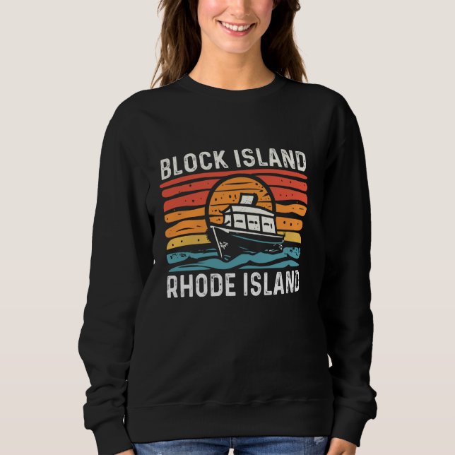 Block Island Boating, Block Island RI, Block Islan T Shirt (Framsida)