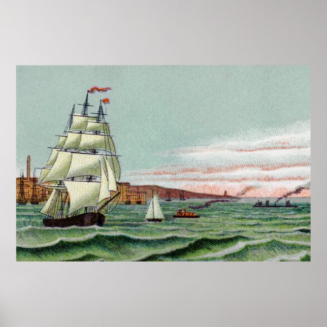 Block Island Extra Stor Poster (Framsidan)