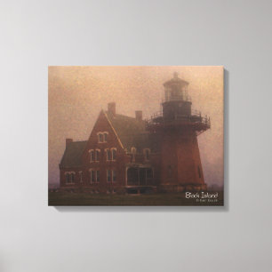 Block Island Lighthouse Canvas