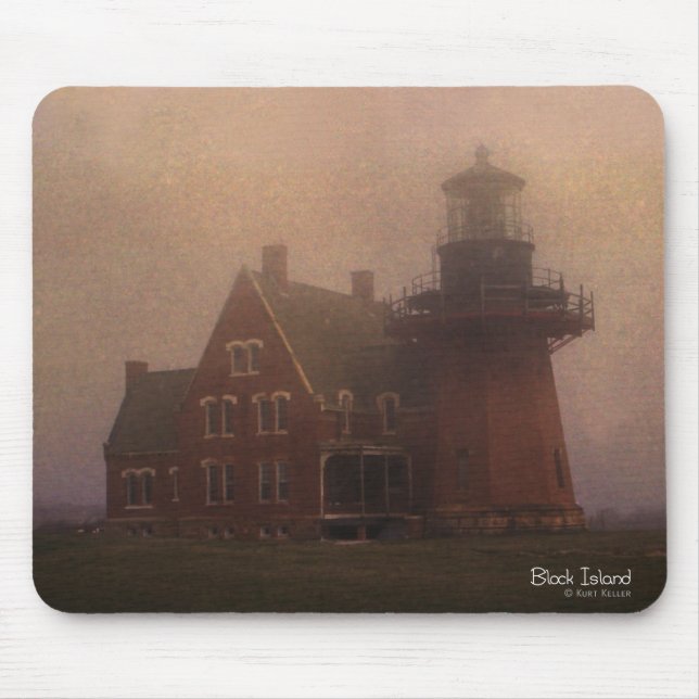 Block Island Lighthouse Musmatta (Framsidan)