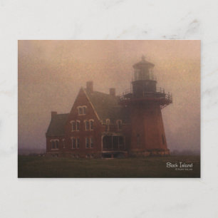 Block Island Lighthouse Vykort
