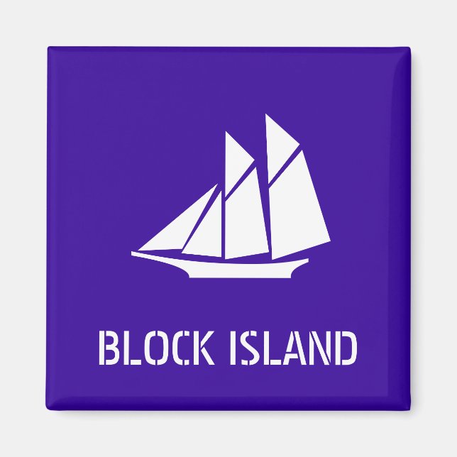 BLOCK ISLAND MAGNET (Framsidan)