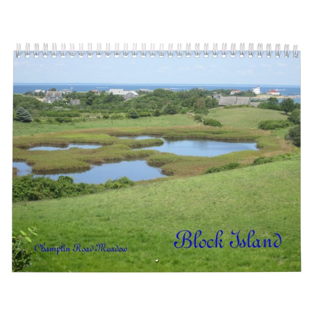 Block Island Photography Calendar Kalender (Omslag)