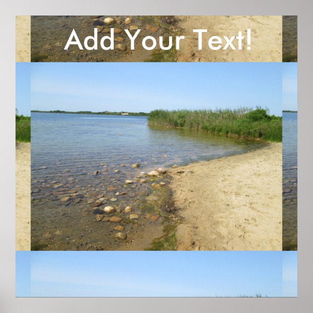 Block Island Pond 2 Poster (Framsidan)