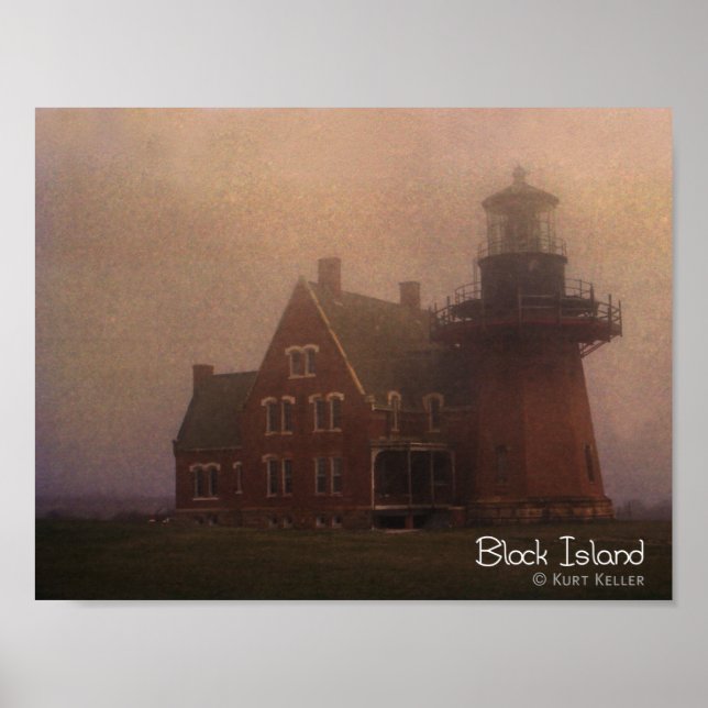 Block Island Poster (Framsidan)