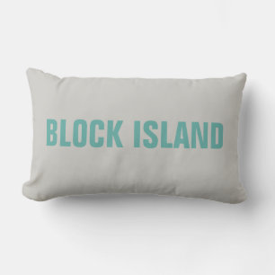 Block Island Rhode island Beach Dekorativ kudde