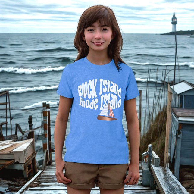 Block Island Sailing T Shirt (Skapare uppladdad)