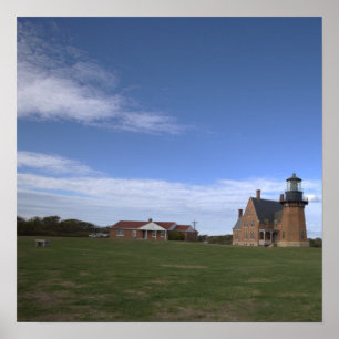 Block Island Southeast Light Affisch
