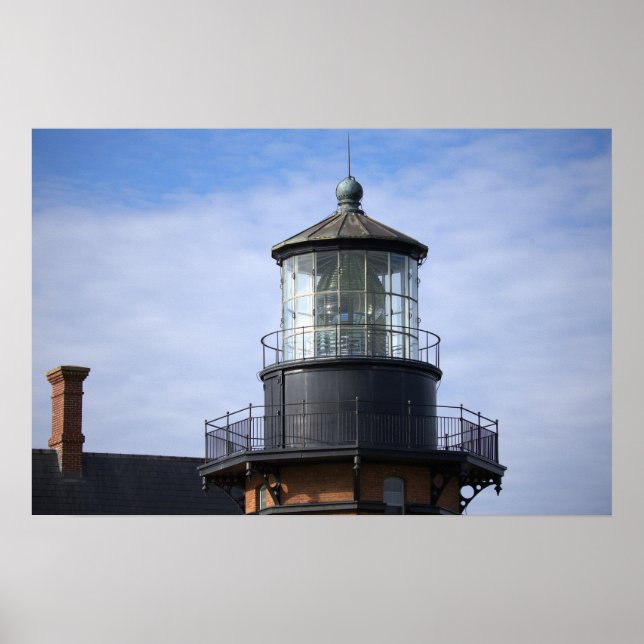 Block Island Southeast Light Affisch (Framsidan)