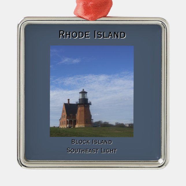 Block Island Southeast Light Ornament (Framsidan)