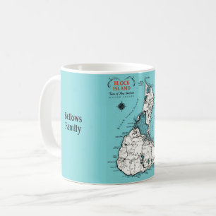 Block Island specialmugg Kaffemugg