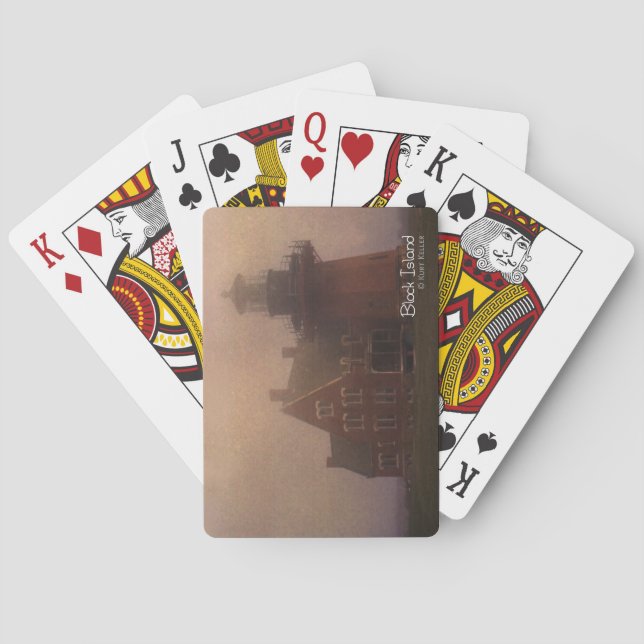 Block Island Spel Kort (Baksidan)