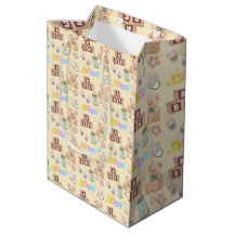 Block och leksaker Baby Shower