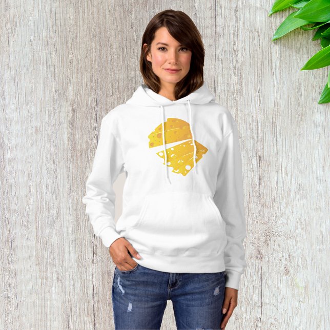 Block of Cheese Womens Hoodie T Shirt (Skapare uppladdad)
