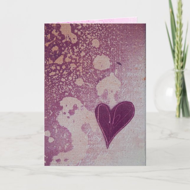 Block O'Kärlek 14 Valentineser Card Helgkort (Framsida)