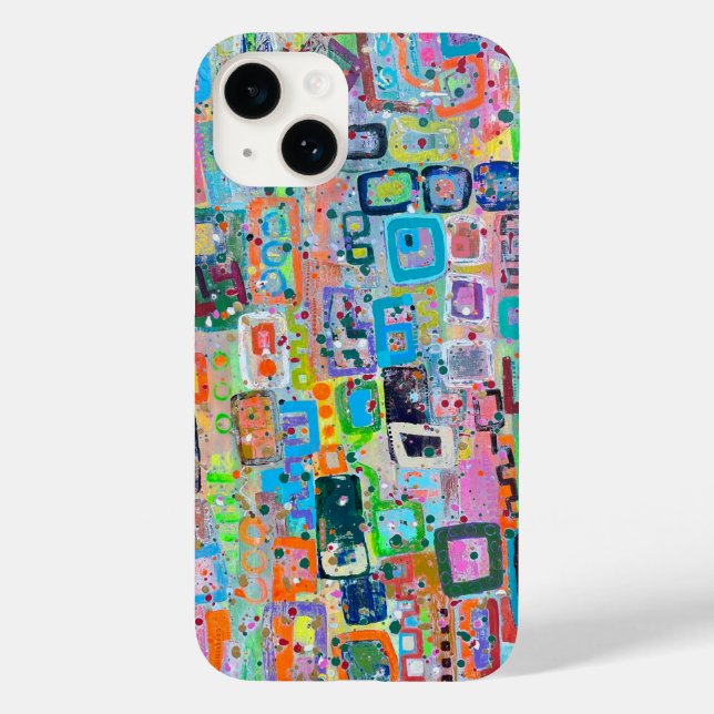 Block Party iphone case (Baksida)