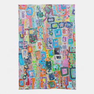 Block Party Kitchen Towel Kökshandduk