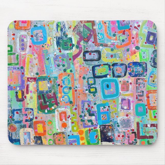 Block Party Mousepad Musmatta (Framsidan)