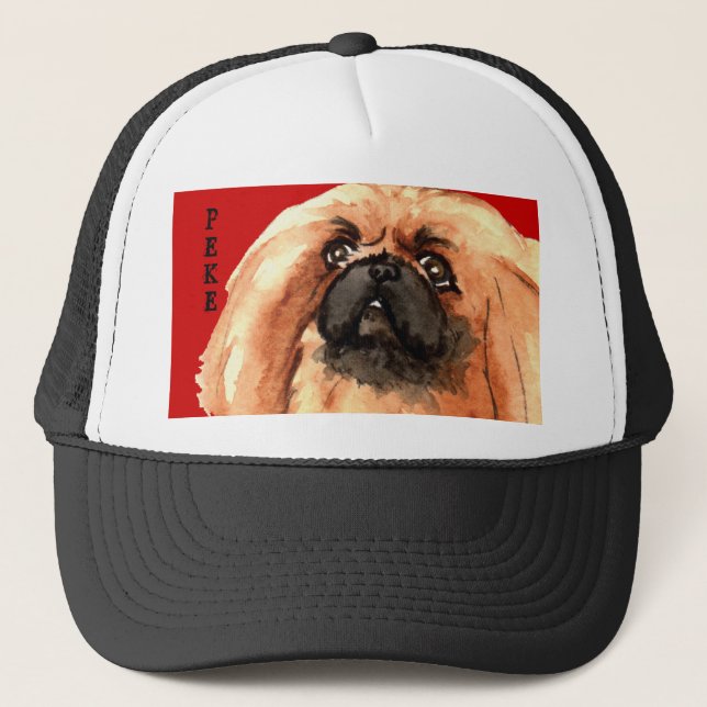 Block Pekingese Färg Keps (Framsida)