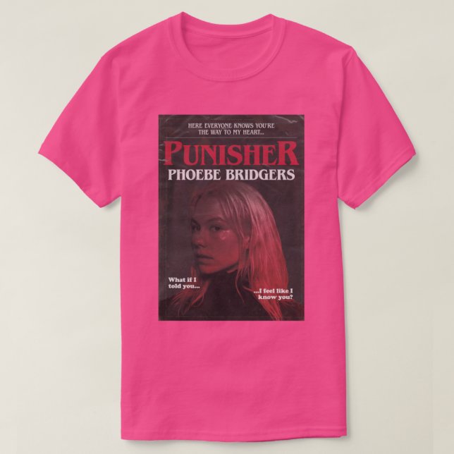 Block Phoebe Bridgers 14 T Shirt (Design framsida)