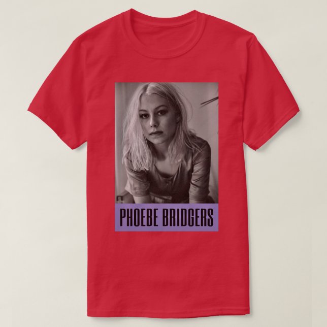 Block Phoebe Bridgers 5 T Shirt (Design framsida)