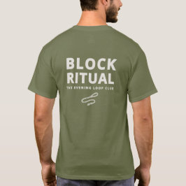 Block Ritual Kvällslinga Hundägarklubb T-Shirt
