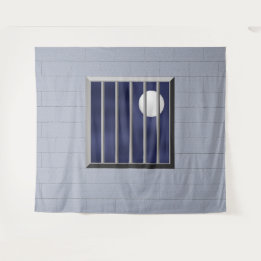 Block Wall Metall Pub Full Moon BackDrop Halloween