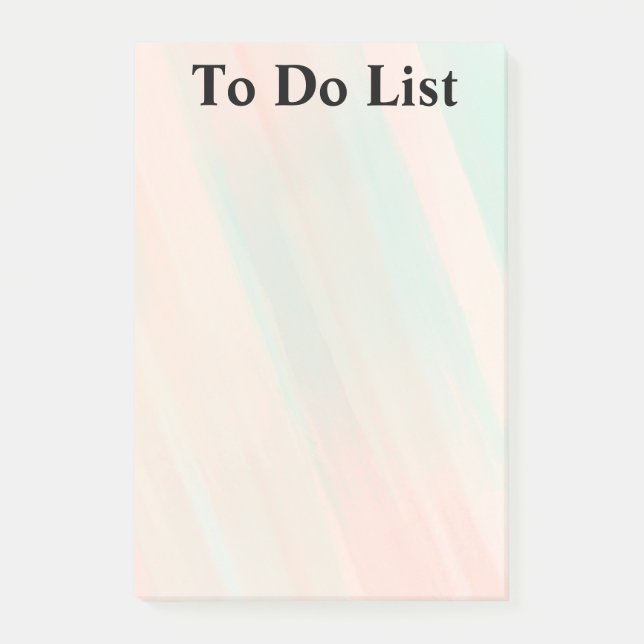 Blockanteckningar att göra lista post-it block (Framsida)