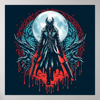 Blockburna videospelsomjägare Poster